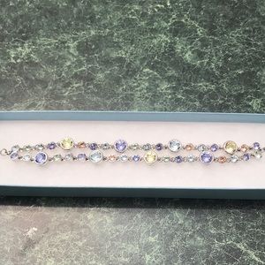 Touchstone Crystal  Double Row Ice Bracelet